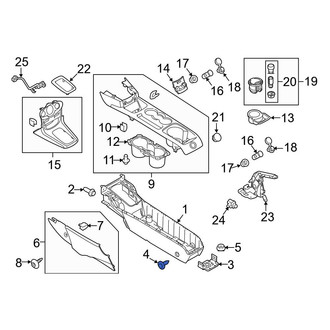 Ford OE - Front Valance Panel Bolt