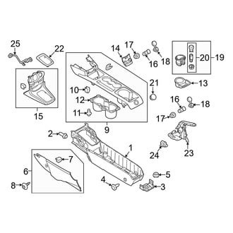 Ford OE - Center Console