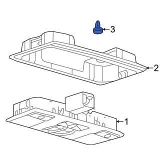 Ford OE - Upper Console Clip