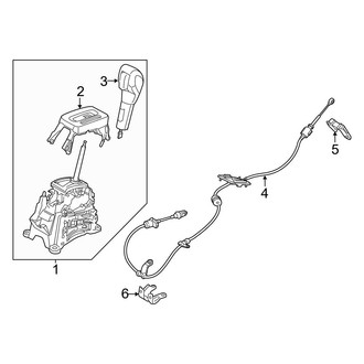 Ford OE - Console - Shifter Housing (Automatic Dual Clutch Tr)