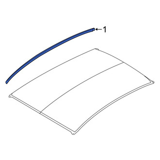 Ford OE - Left Roof Molding