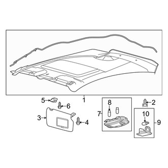 Ford OE - Roof - Interior Trim (SE / SES Hatchback)