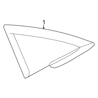 Ford OE - Pillars, Rocker & Floor - Exterior Trim (S / SE / SEL Sedan)