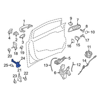 Ford OE - Front Door Check