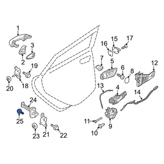 Ford OE - Door Check Bolt