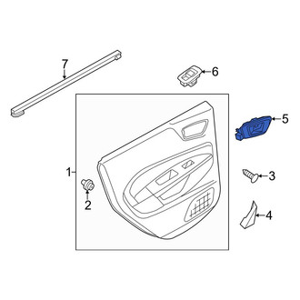 Ford OE - Front Left Inner Interior Door Handle