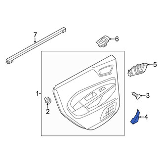 Ford OE - Rear Right Door Access Cover