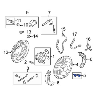 Ford OE - Brake Drum Screw