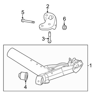 Ford OE - Rear Suspension - Suspension Components (S / SE / SEL / SES)