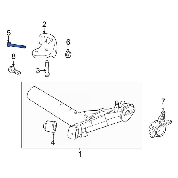 Beam Axle Bolt