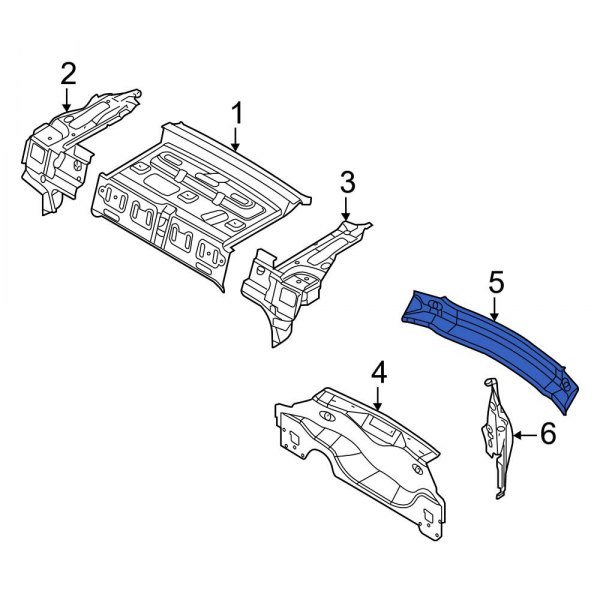 Ford OE AE8Z5440338A - Rear Body Reinforcement