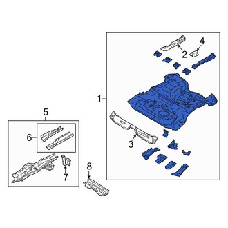 Ford OE - Rear Floor Pan