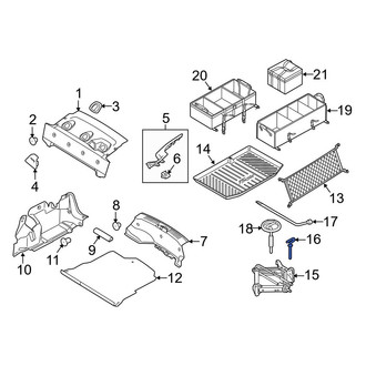 Ford OE - Floor Jack Bolt