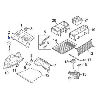 Ford OE - Dashboard Panel Insulator Clip