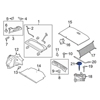 Ford OE - Spare Tire Bolt