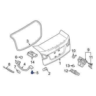 Ford OE - Grille Molding Screw