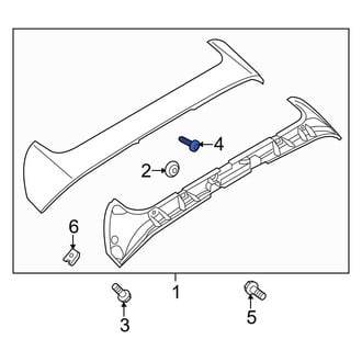 Ford OE - Lower Steering Column Cover Bolt