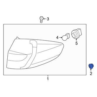Ford OE - Tail Light Grommet