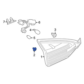 Ford OE - Tail Light Grommet