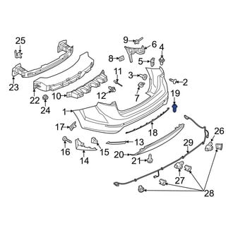 Ford OE - Valance Panel Clip