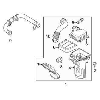 Ford OE - Engine / Transaxle - Air Intake (1.0L)