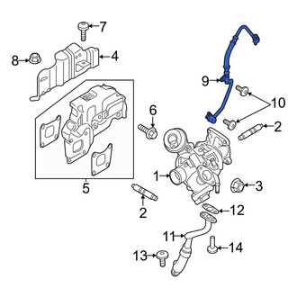 Ford OE - Turbocharger Oil Line