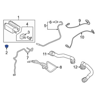 Ford OE - Vapor Canister Nut
