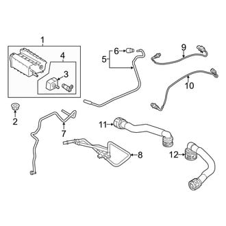 Ford OE - Emission System - Emission Components (1.0L)