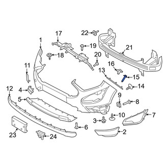 Ford OE - Radiator Support Panel Bolt
