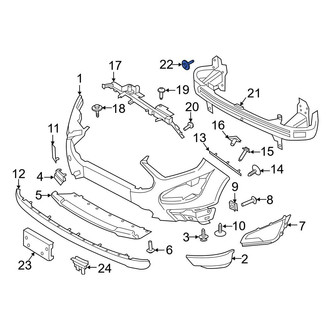 Ford OE - Sunroof Reinforcement Bolt