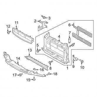 2022 Ford EcoSport Radiator Supports — CARiD.com