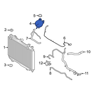 Ford OE - Engine Coolant Reservoir