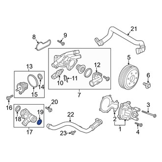 Ford OE - Engine Coolant Outlet O-Ring