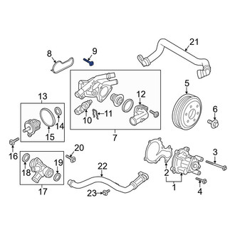 Ford OE - Intercooler Bolt