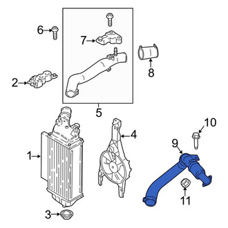 Ford OE - Intercooler Pipe