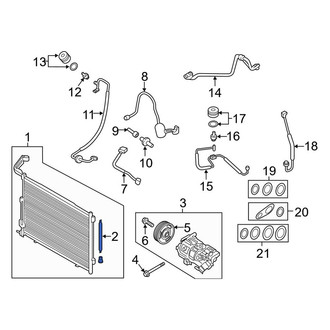 Ford OE - A/C Receiver Drier