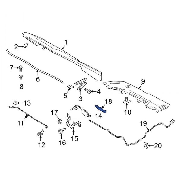 Hood Latch Insulator