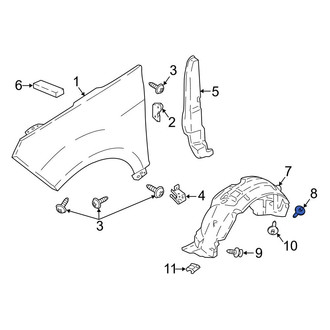 Ford OE - Fender Liner Retainer