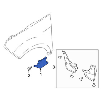 Ford OE - Front Left Fender Molding