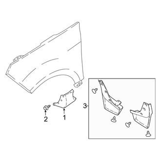 Ford OE - Fender - Exterior Trim