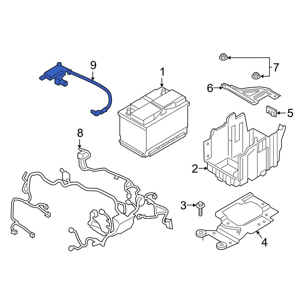 Ford OE H1BZ10C679D Battery Current Sensor
