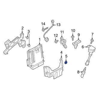Ford OE - Floor Jack Nut
