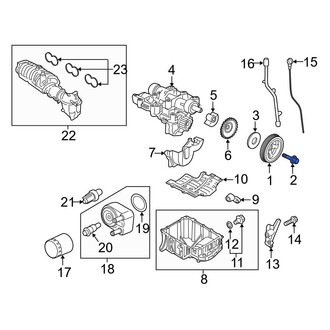 Ford OE - Engine Crankshaft Pulley Bolt