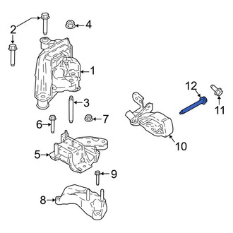 Ford OE - Engine Torque Strut Bolt