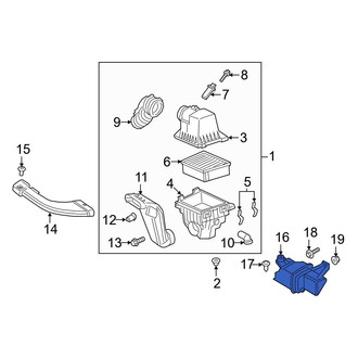 Ford OE - Engine Air Intake Resonator