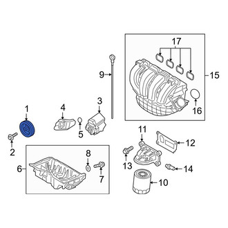 Ford OE - Engine Crankshaft Pulley