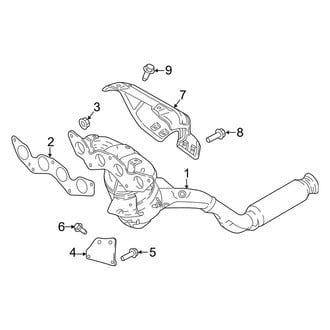 Ford OE - Exhaust System - Manifold (S / SE / SES / Titanium 2.0L)