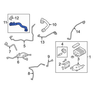 Ford OE - Evaporative Emissions System Lines