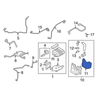 Ford OE - Vapor Canister Purge Valve Assembly Gasket