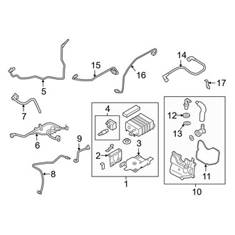 Ford OE - Emission System - Emission Components